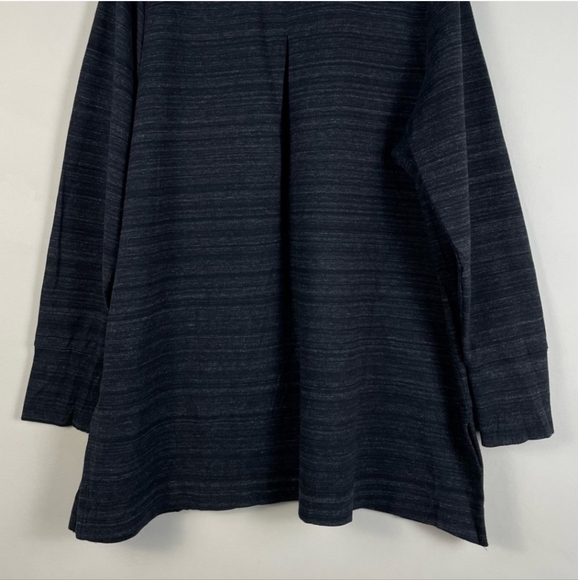 Duluth Trading Co Deux More Double Knit Crew Neck Tunic Heathered Grey Size 2X - Picture 12 of 13